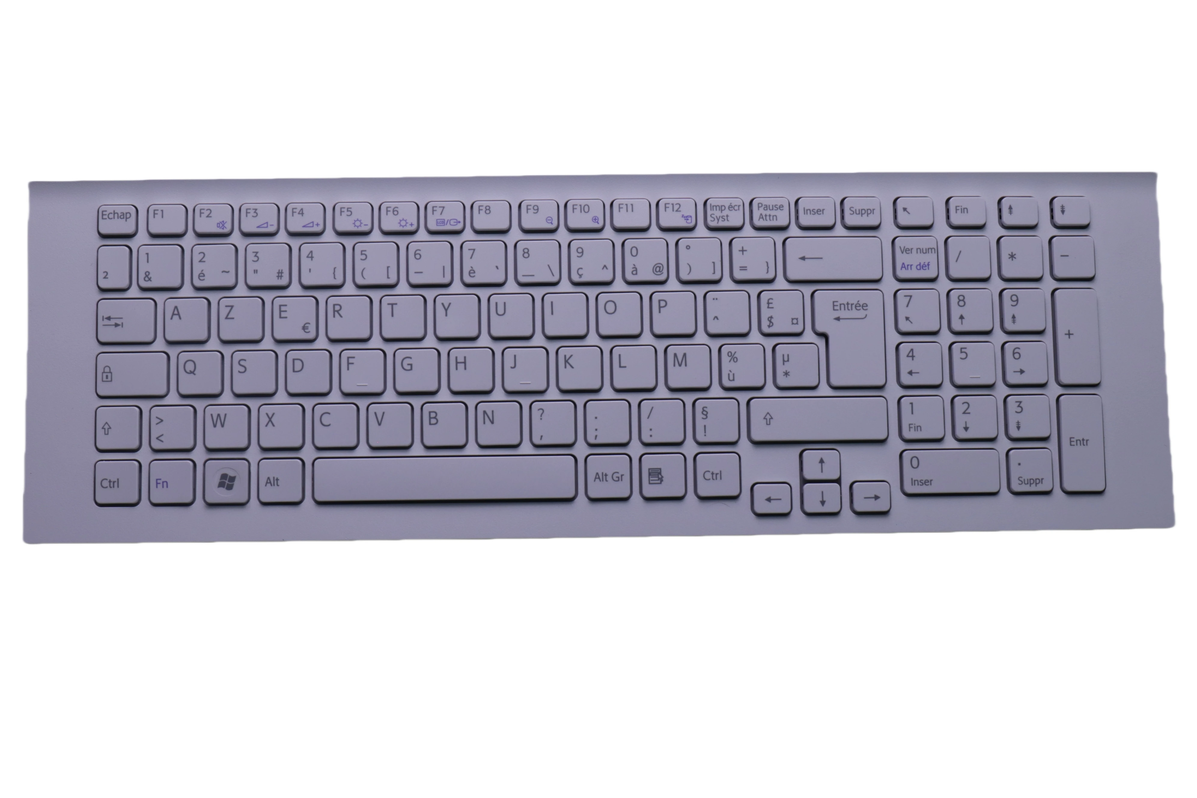 French  laptop keyboard for Sony VAIO VPC-EG VPCEG  teclado with frame 55102C35-515-G MP-09L33XX-686