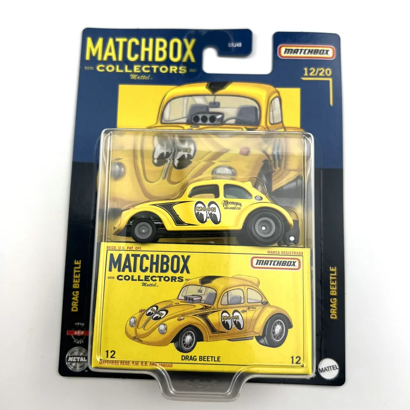 

Matchbox 2022 GBJ48 9C6N DRAG BEETLE 1:64 Collection diecast alloy car model gift