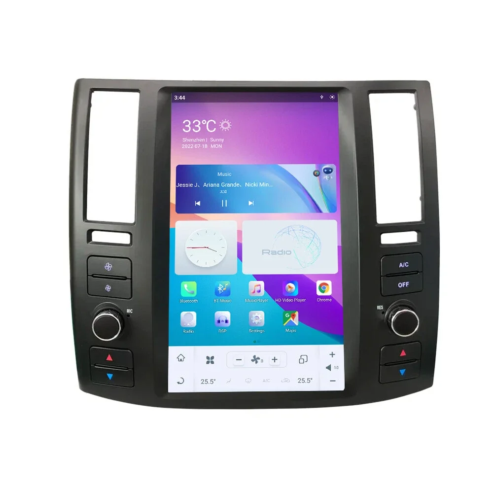 12.1inch Screen For Infiniti FX FX25 FX35 FX45 2003-2008 Android Car Radio Multimedia DVD Player Stereo Wireless Carplay Navi