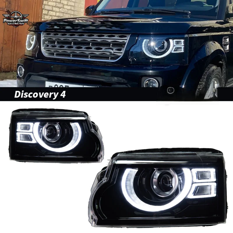 Suitable for 2010-2017 Land Rover 4 Modified Headlights 10 Discovery 3 Upgraded Defender Style Headligh