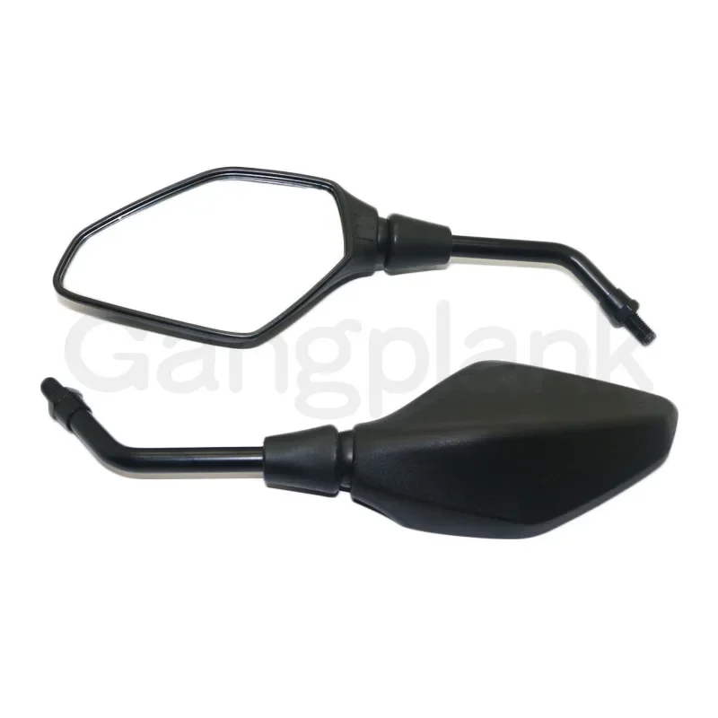 Motorbike Reflector Rearview Mirror ATV Reversing Mirror Scooter Diamond Shape Universal Motorcycle Car Universal Side Mirrors