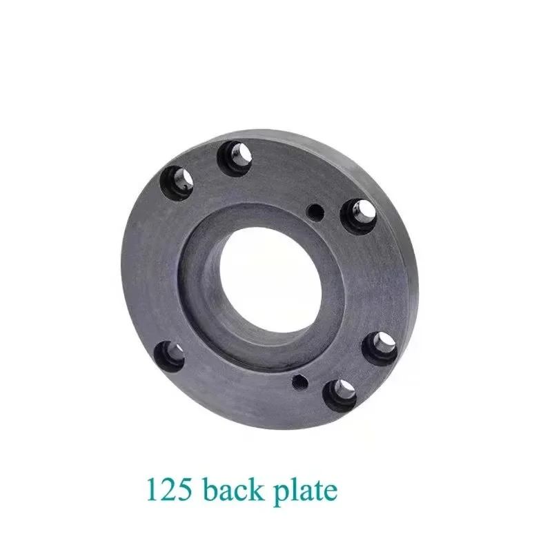 

1PC 125mm 100mm back plate, small lathe accessories instrument lathe accessories, chuck cover, connecting plate High Quality