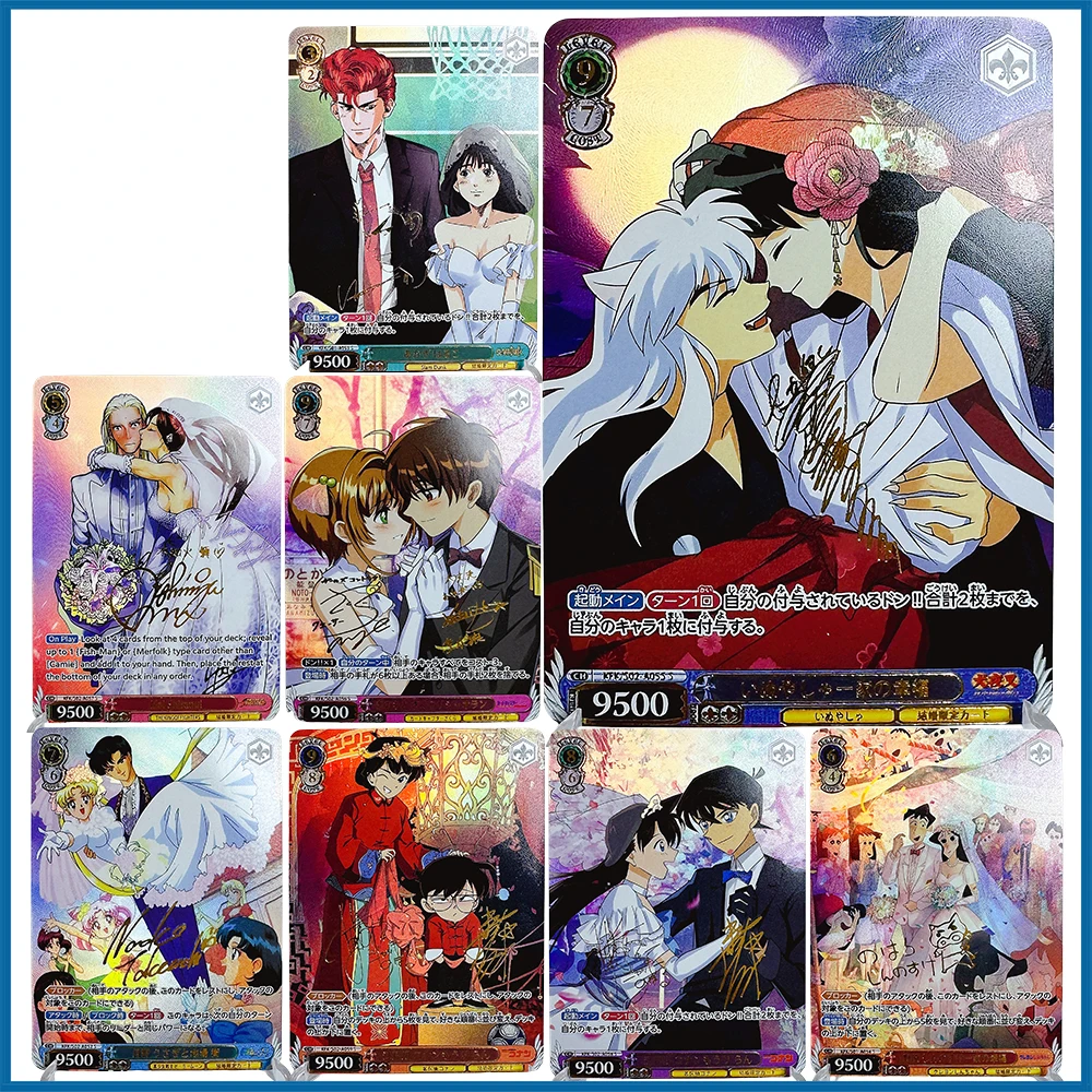 Anime Goddess Story DIY ACG Conan Edogawa Rachel Moore Rem Premium Flash Card Boy Games Zabawki Prezent urodzinowy Karta kolekcjonerska