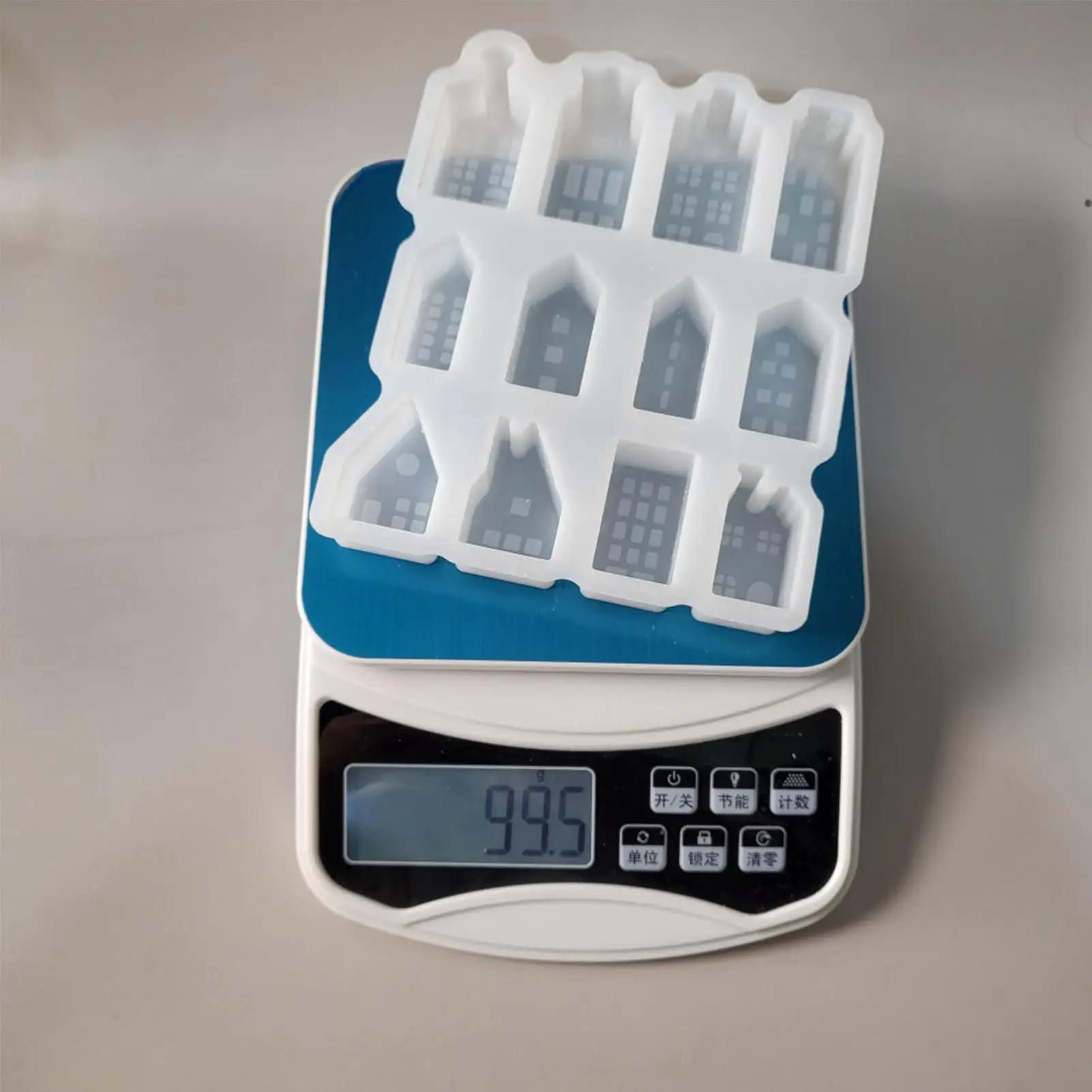 

Силиконовые формы для небольшого дома, формы для литья дома, многоразовая силиконовая форма с 12 полостями для гипсового орнамента, цементной смолы, ремесло для дома