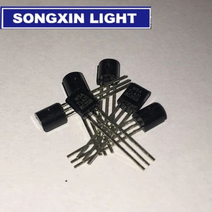 100pcs/10pcs/20PCS/50PCS TL431 TL431A TL431 TO-92 TO92 Voltage Regulator Tube Triode IC Chip