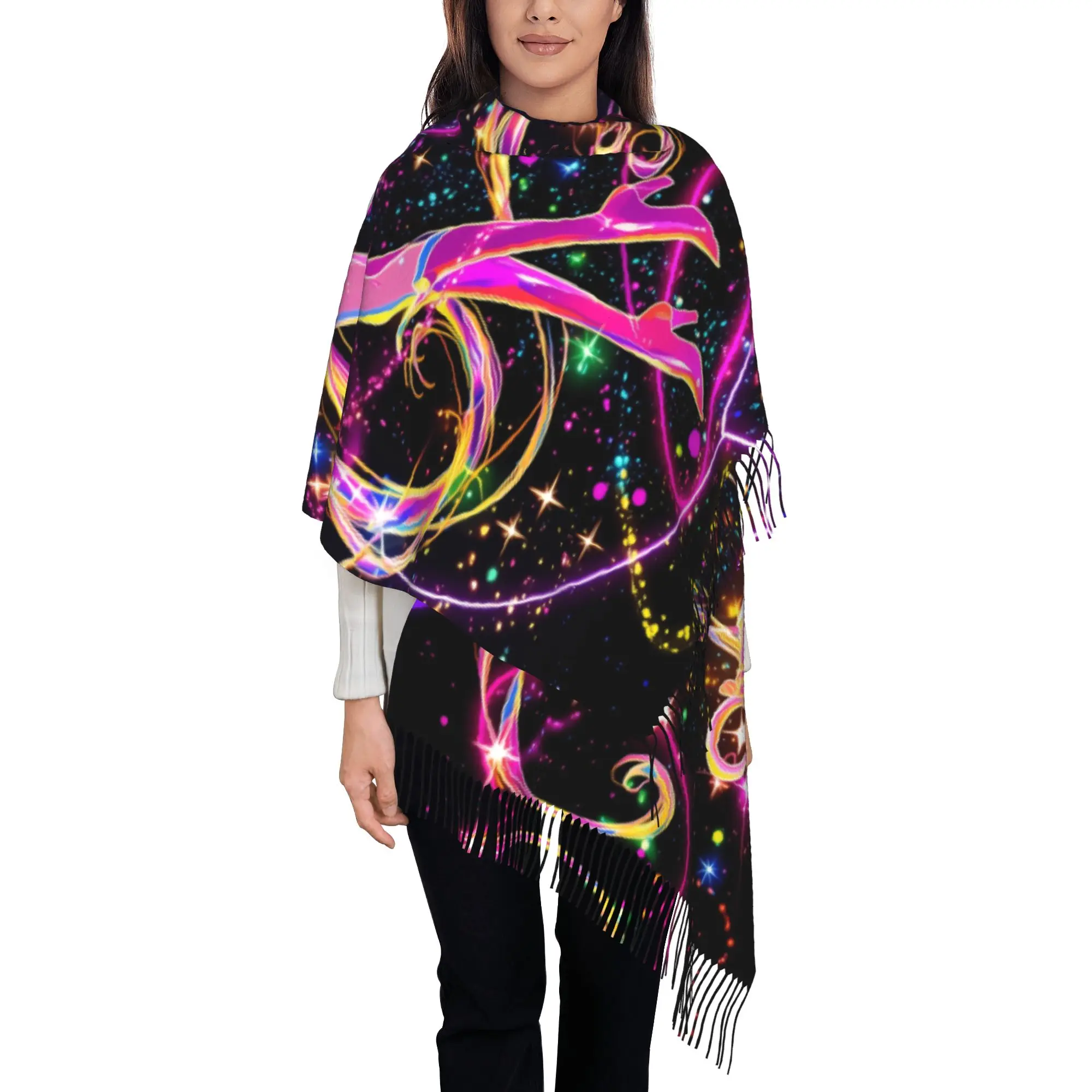 Sailor MoonTassel Scarf S-Sailor Moon Fall Casual Windproof Birthday Gift Neck Shawl