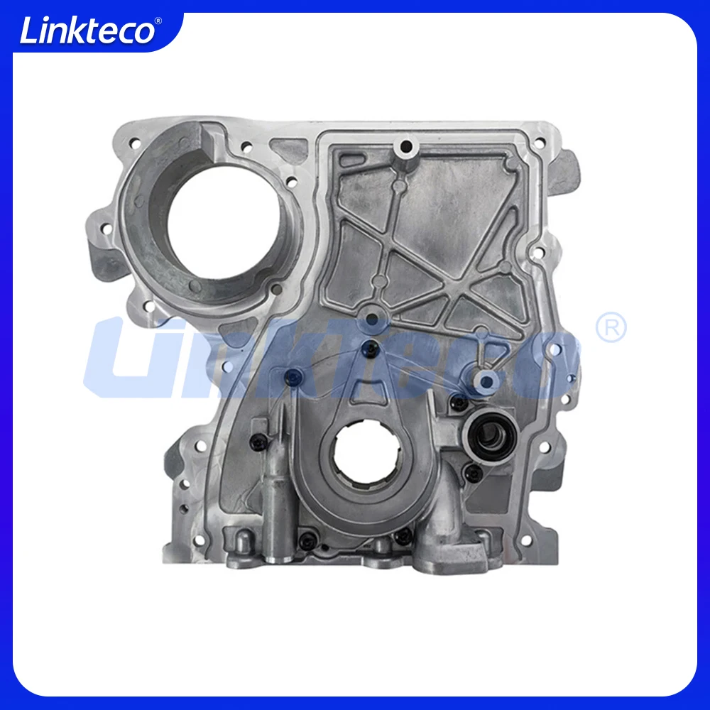 Engine Timing Chain Cover Oil Pump Fit 2.8 2.9 3.5 3.7 4.2 L L4 L5 L6 DOHC For Chevrolet Colorado GMC Canyon Buick Hummer Isuzu view 3