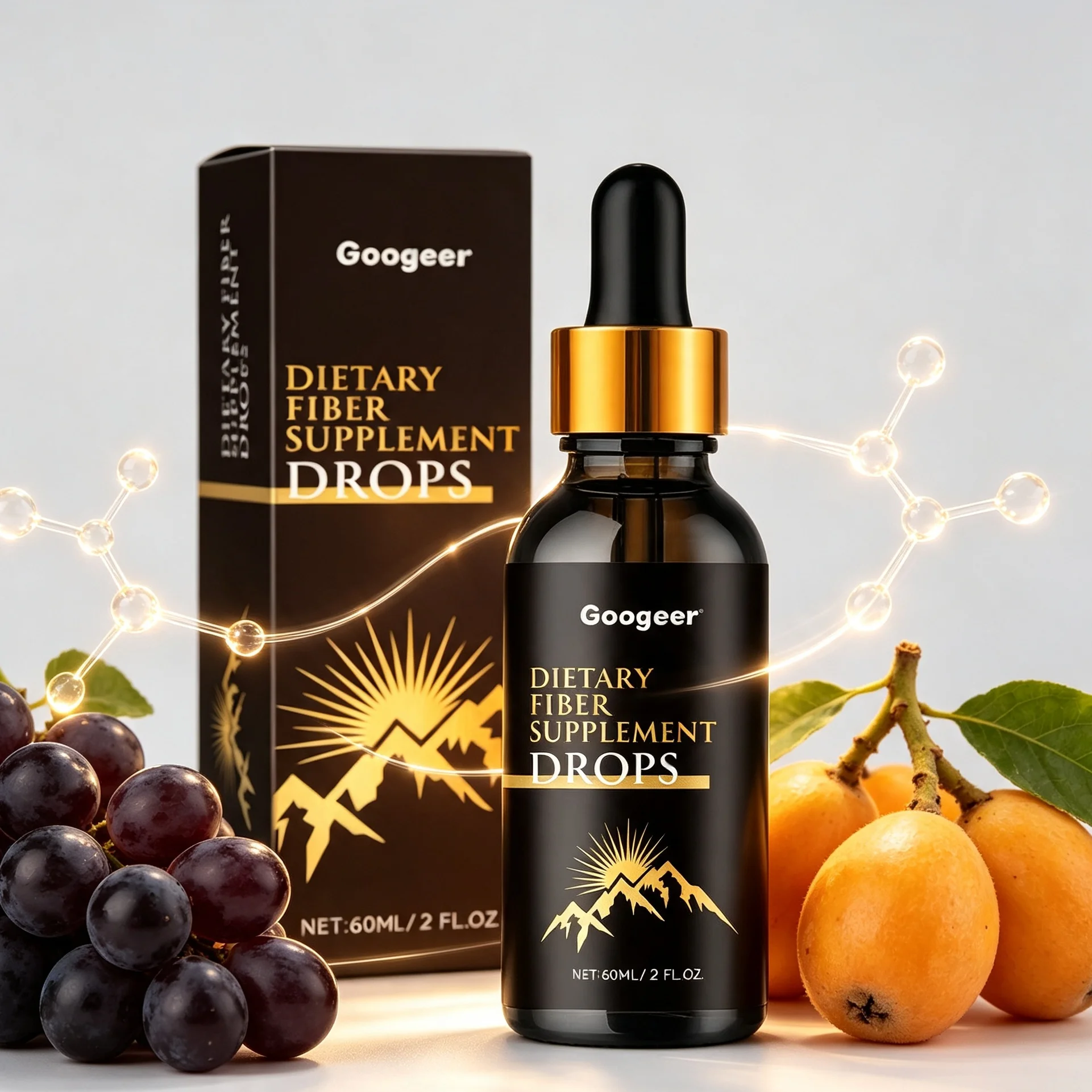 Gut Health Dietary Fiber Liquid Drops Relieve Constipation Boost Immunity Natural Digestive Supplement