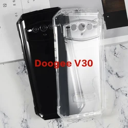 Full Camera Protection Case For Doogee V30 Gel Pudding Silicone Caso Phone Shell For Funda Doogee V30 Soft TPU Case Cover 6.58