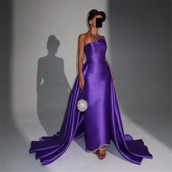 ROYET Sweetheart Classic Simple Style Sleeveless Mermaid Long Evening Dress For Woman Ankle Length Sweep Train Prom Gown New
