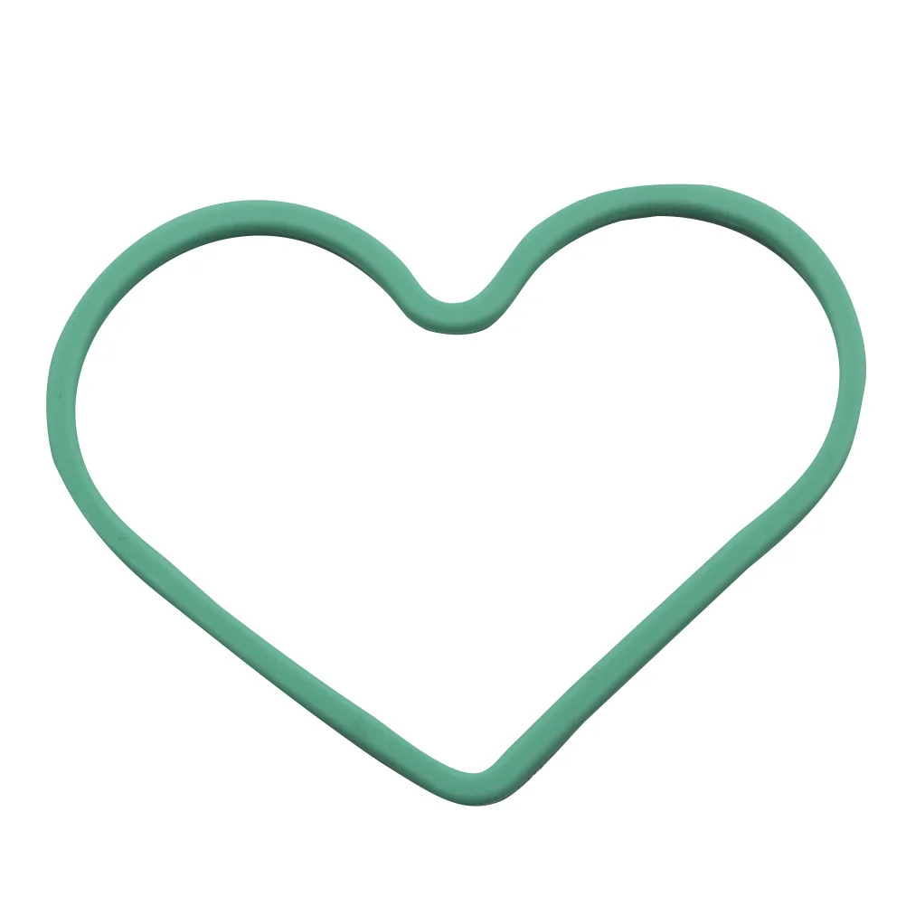 

24Pcs Heart Shaped Wristbands Premium Silicone Soft Comfortable Mixed Colors Party Supplies Favors Small Gift Party Supplies