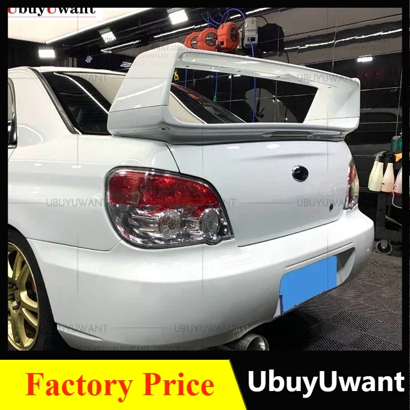 

Спойлер для Subaru Impreza 2007-2016 Impreza WRX стиль STI спойлер из АБС-пластика заднее крыло автомобиля цветной задний спойлер