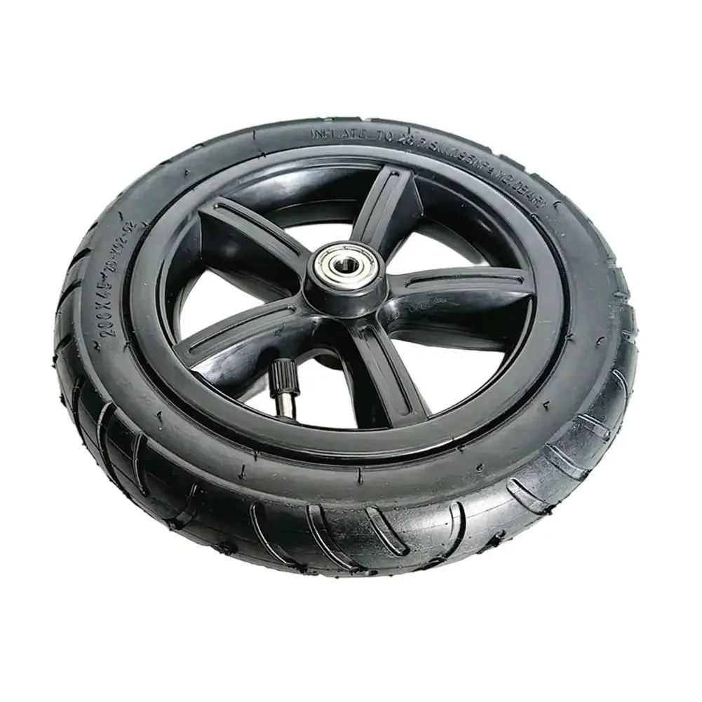

8 Inch All Weather Tire with Inner Tube and Hub for For electric Scooters Featuring Shock Absorption and Easy Maintenance