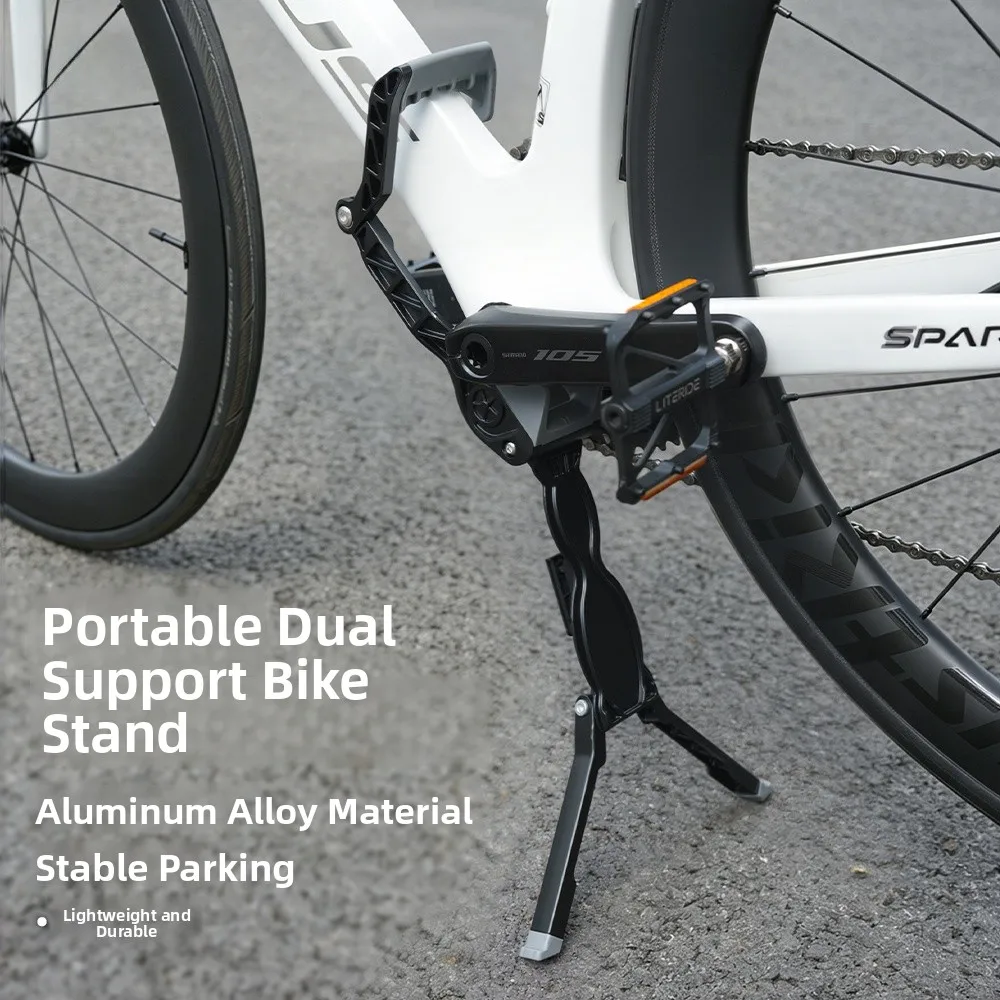 portable-bicycle-parking-stand-aluminum-alloy-double-support-feet-stable-durable-cycling-accessories-foldable-parking-rack