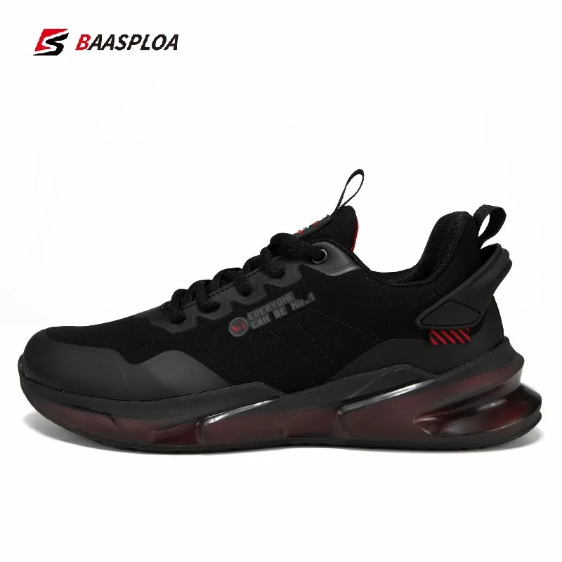 A Pair Of Baasploa Brand Running Shoes Lightweight Men Women Walking Shoes Casual Designer Sneakers Outdoor Sports Tennis Shoe