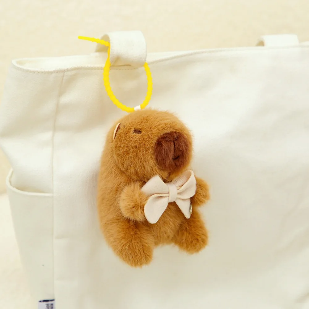

Kawaii Брелок Капибара Мягкая Имитация Капибара Подвеска Мультяшная Сумка Подвеска