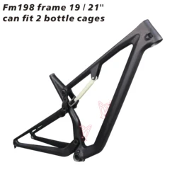 Carbon MTB Frame XC Bike Frames, Suspension frame ,  Cross Country Trial Frame, 29 Boost Frame, 120mm Travel, FM198, New, 2022