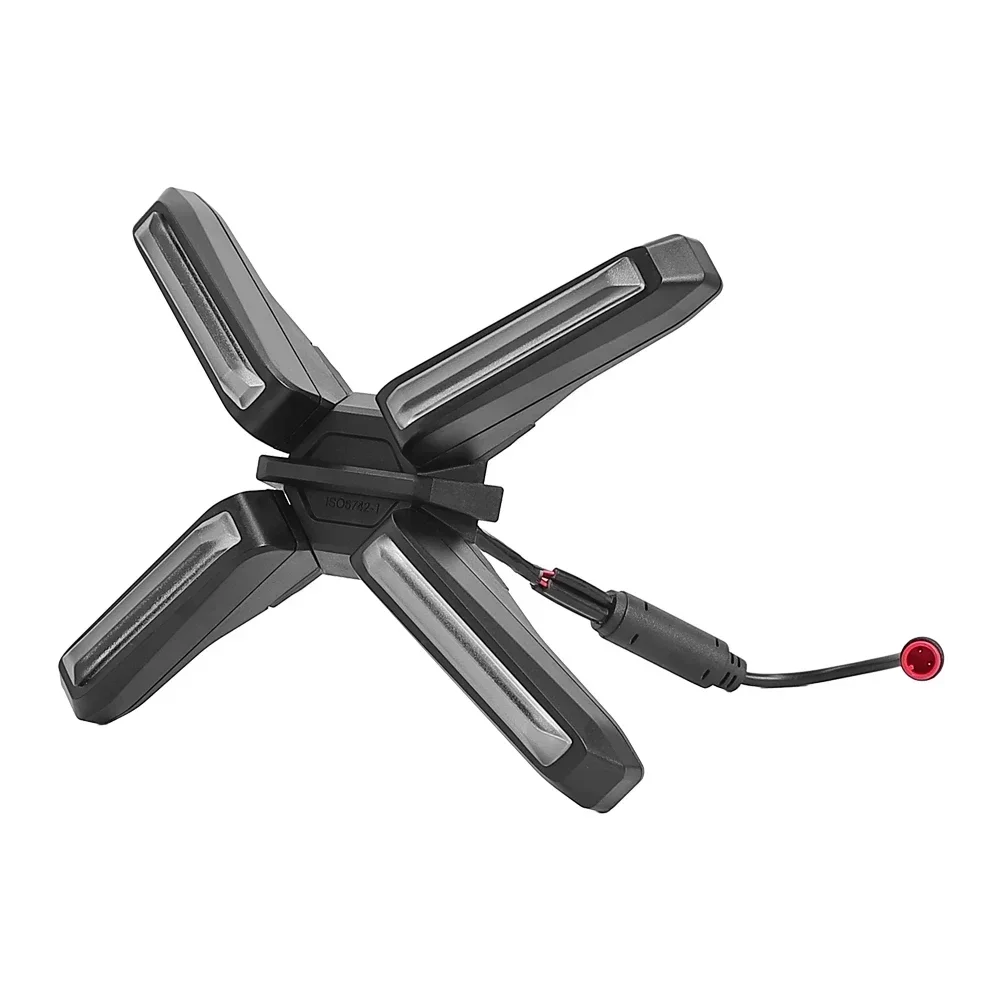 4W Front Lampe Super Helle Scheinwerfer Für Segway Ninebot ZT3 Elektrische Roller ZT3 Pro X-förmigen Kickscooter front Licht Teile