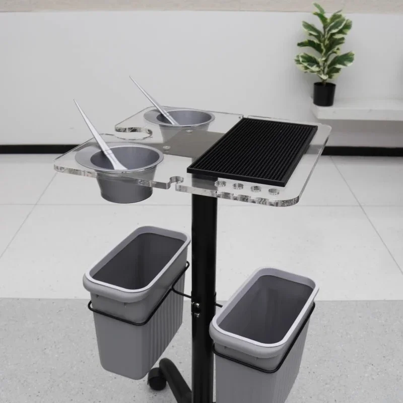 

Nordic Barbershop Salon Trolley Modern Creative Hairdressing Salon Perm Dye Storage Cabinet Multifunctional Salon Furniture