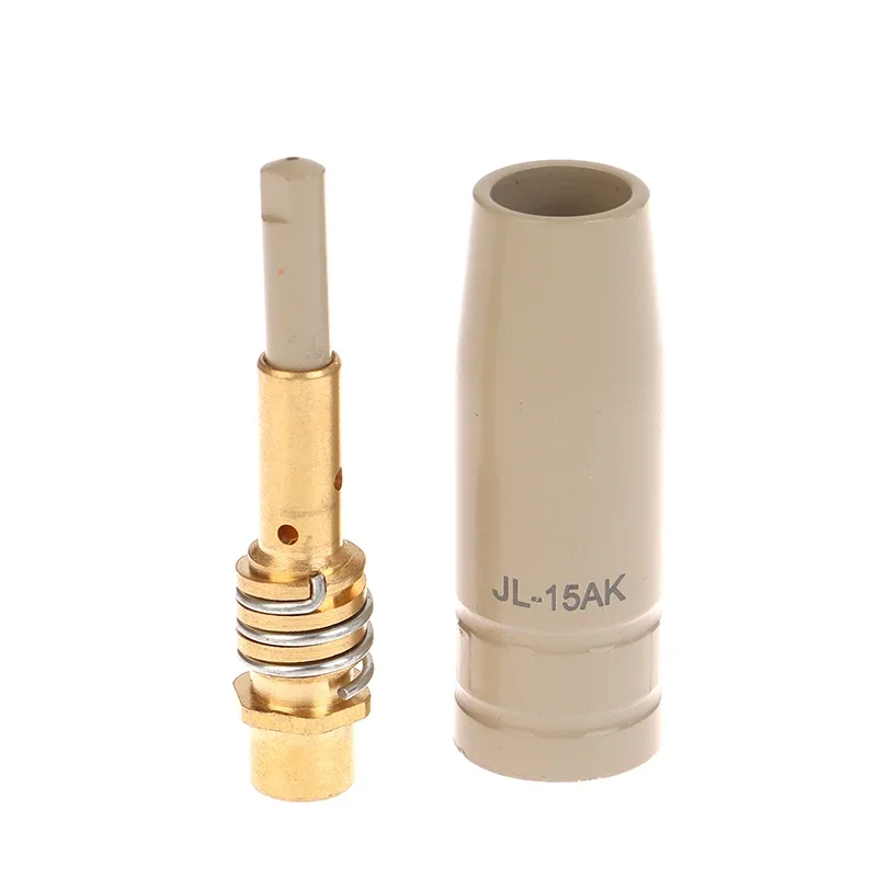3Pcs/Set 0.8/1.0/1.2mm MIG Torch Gas Nozzle Tip Holder Of 15AK MIG MAG Welding Torch New Coating Protection Nozzle