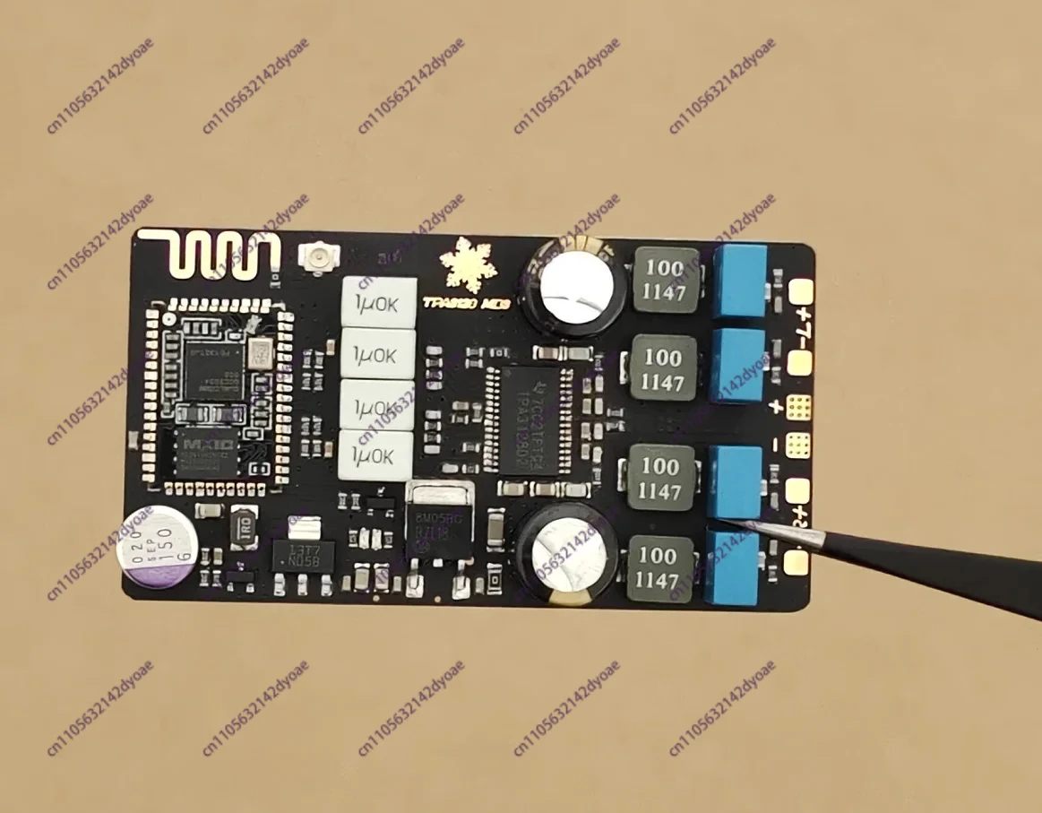 

Плата усилителя Bluetooth TPA3128, компактная, Hi-Fi, изысканное исполнение, DIY, стереофоническая Bluetooth-колонка из массива дерева