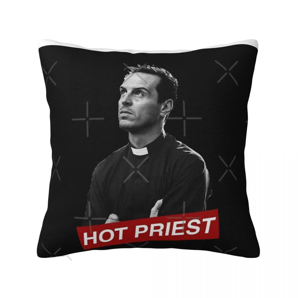 Hot Priest-Fundas de cojín de cuerpo, fundas de almohada, 45x45