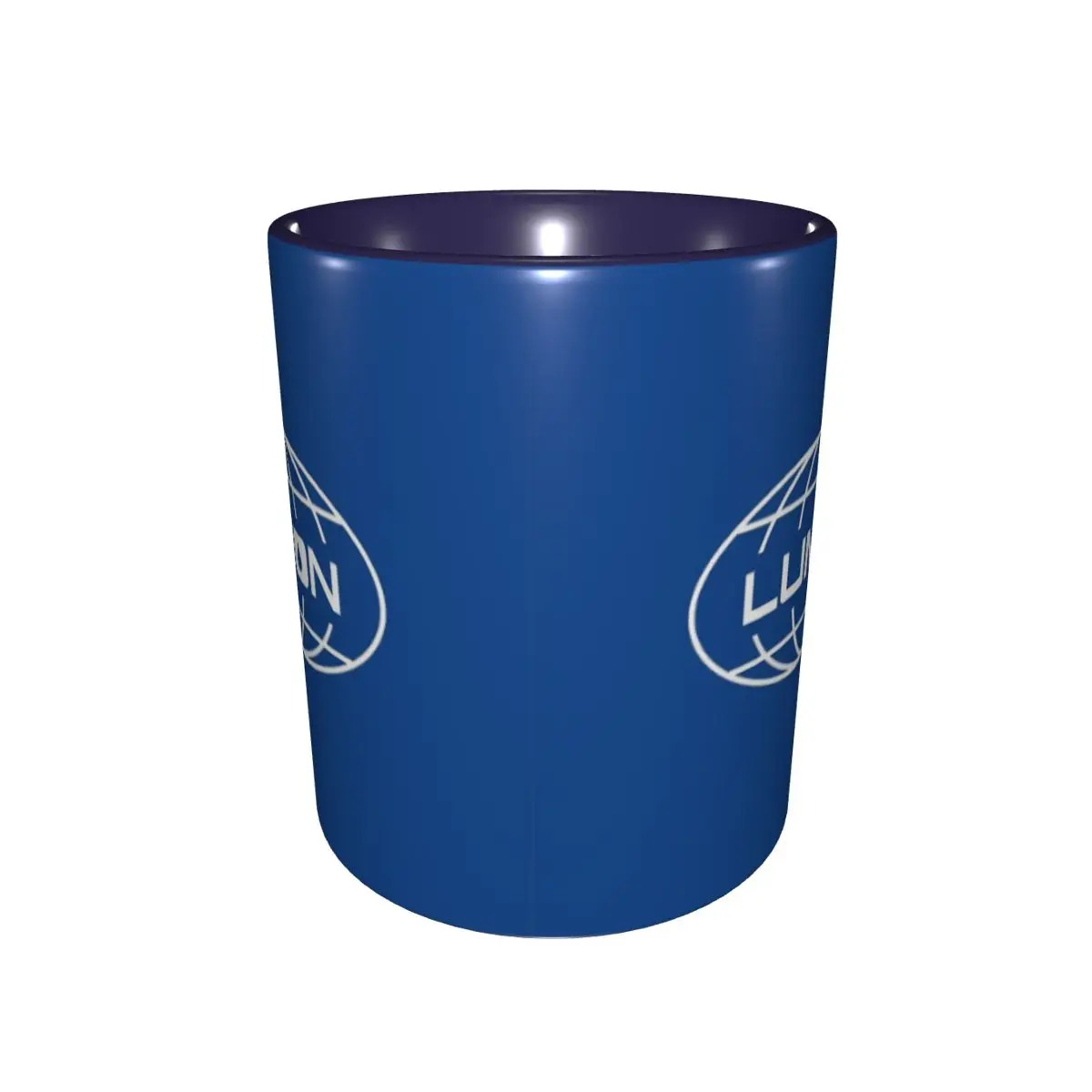 Severance Lumon Logo Blue Mugs Funny Tea Cup Gift For Friends