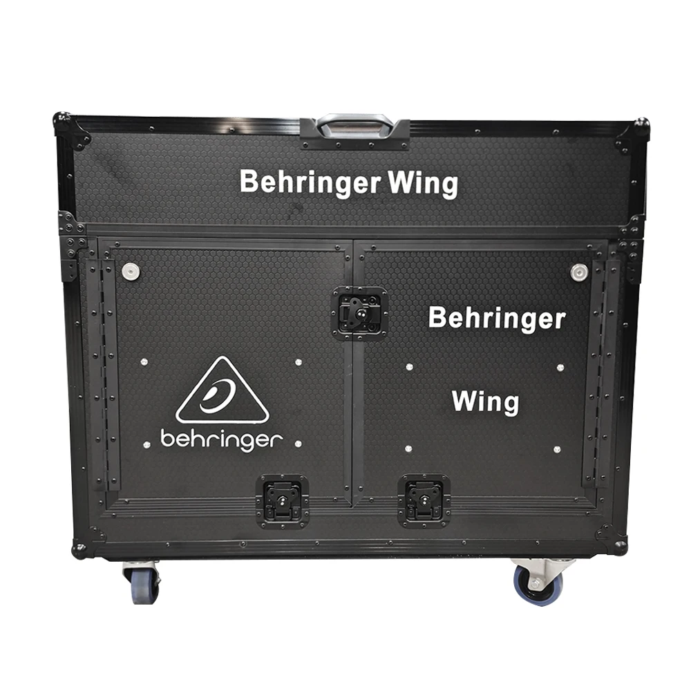 

Customized Wing/Wing-BK Flight Case Pa System Stage Equipment Digital Mixer Flight Case with Wheels and A Laptop Stand
