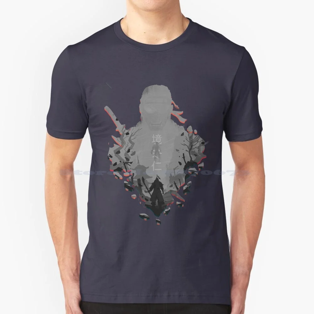 Lost Honor Grey V. : Ghost Of Tsushima T Shirt 100% Cotton Tee Ghost Of Tsushima Jin Sakai Khotun Khan Mongol Army Samurai