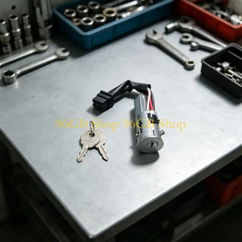96GB 7701348151 Key-Operated Start Lock Assembly with Three-Wire for R4 61-92