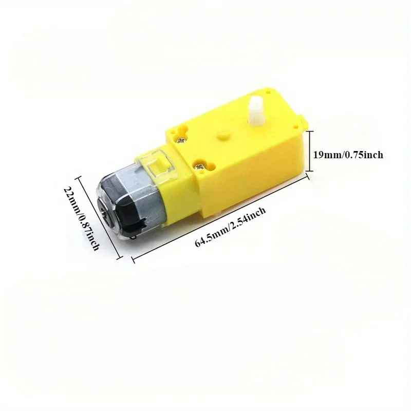 Set of plastic conveyor gear motor assembly with TT motor, 18 gears and 125mm rack - compatible with conveyor system