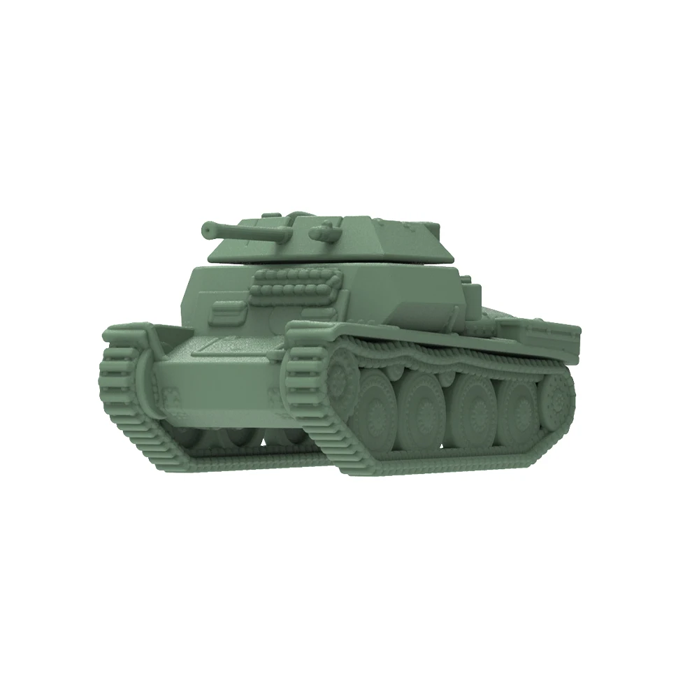 SSMODEL SS726 1/700 1/200 Military Model Kit German 38T Aufklärer Tank Miniature Static War Games