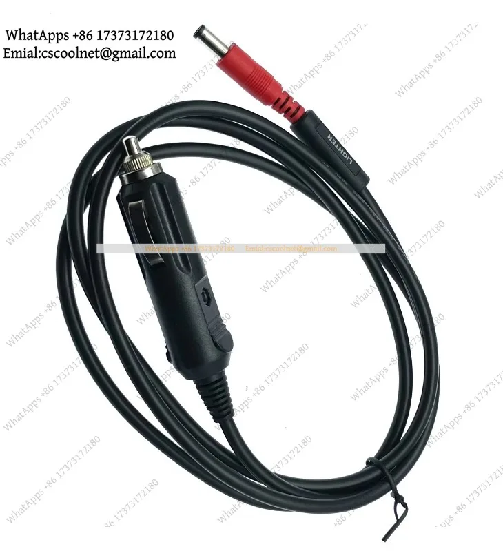 JS03 Car Power Charger Cable for Autel MaxiSys MS908Pro MS908 MS906 Diagnostic Tool Cigarette Lighter Cord