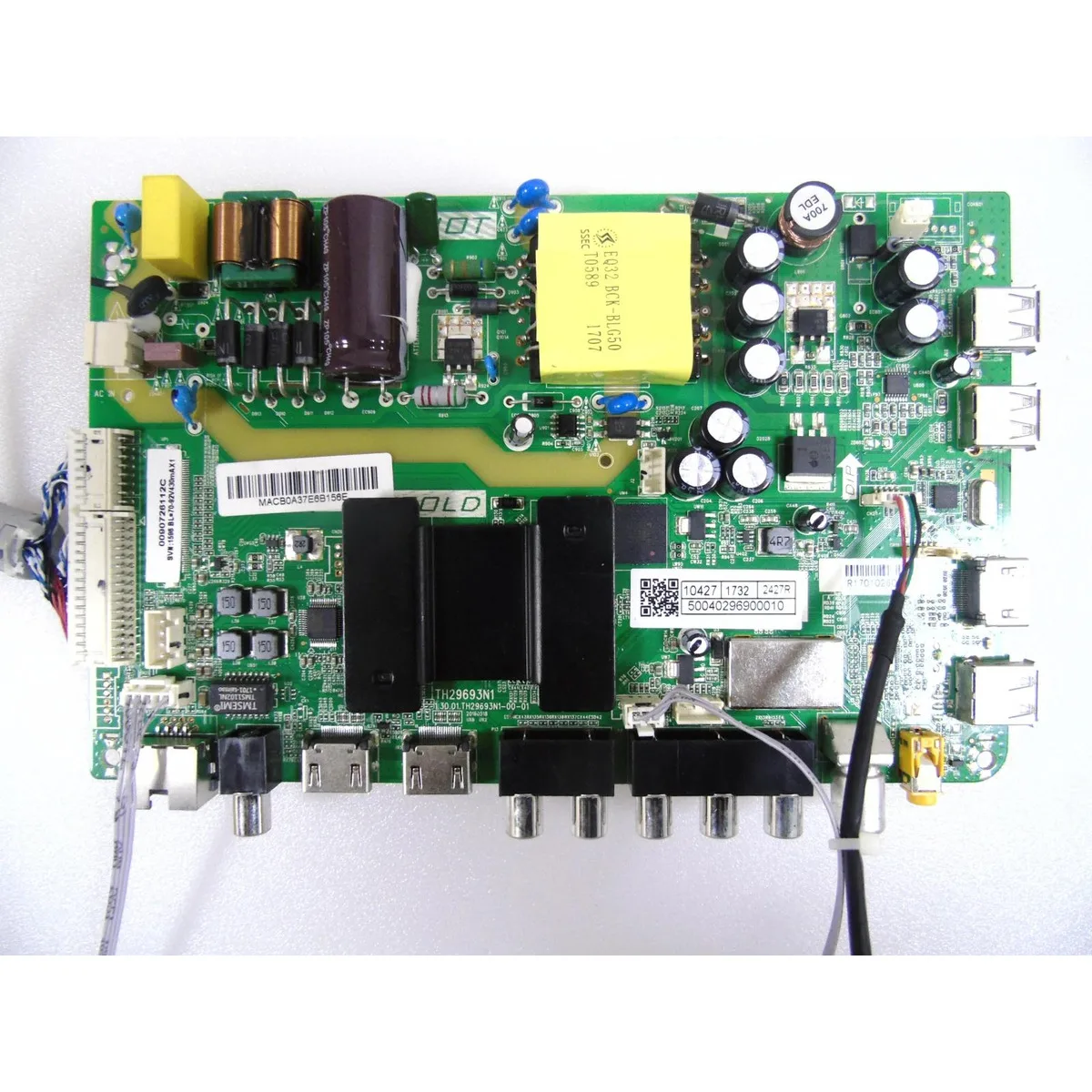 

for Haier LE32A30G 42A6 LE42A3000 Motherboard 1.30.01.TH29693N1-00-01/02/00