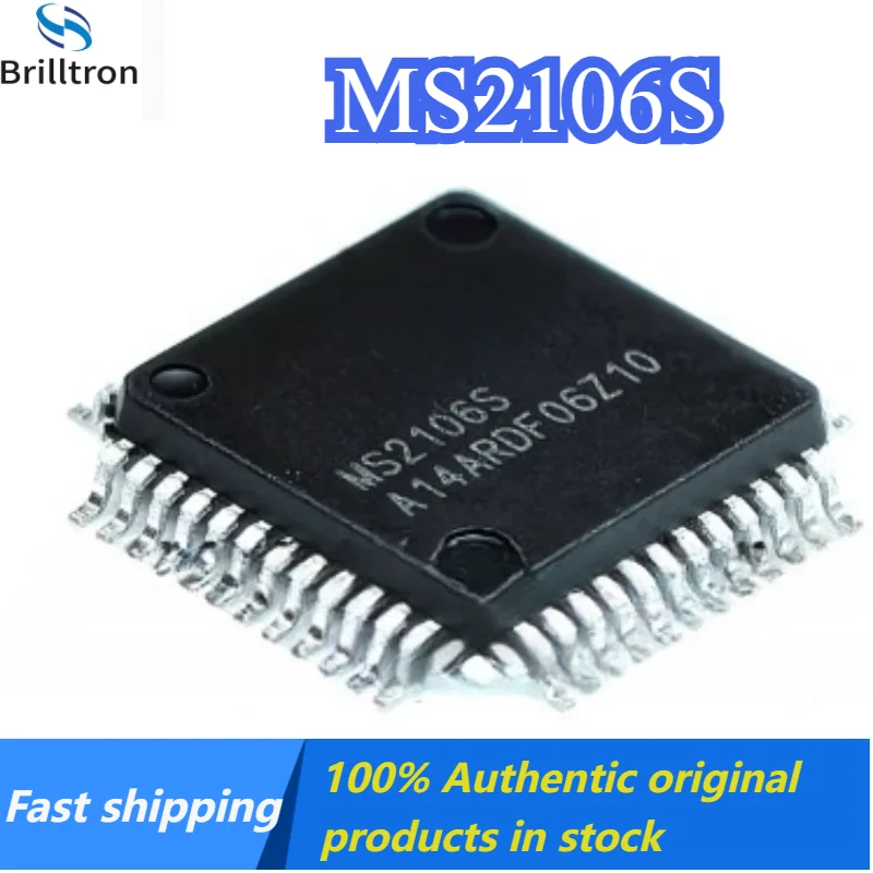 5-20PCS MS2106S MS2106S TQFP48 Video Audio Processor Chip IC Brand New, Original, in Stock