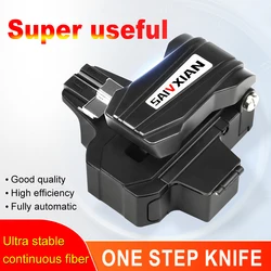 SAIVXIAN NEW M8 one-step fully automatic high precision Fiber Optic Cleaver Optical Fiber Fusion Splicer Cutting Knife