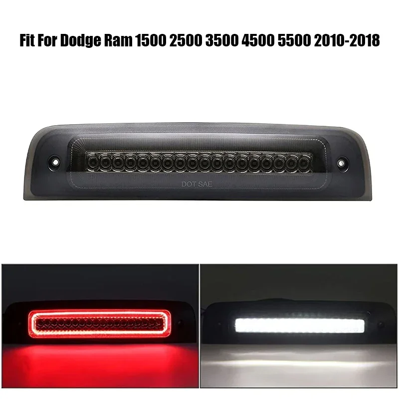 LED High Mount Bremslicht Für Dodge Ram 1500 2500 3500 4500 5500 2002-2018 LED Ring Lichtleiter high Mount Die Dritte Bremse Lampe