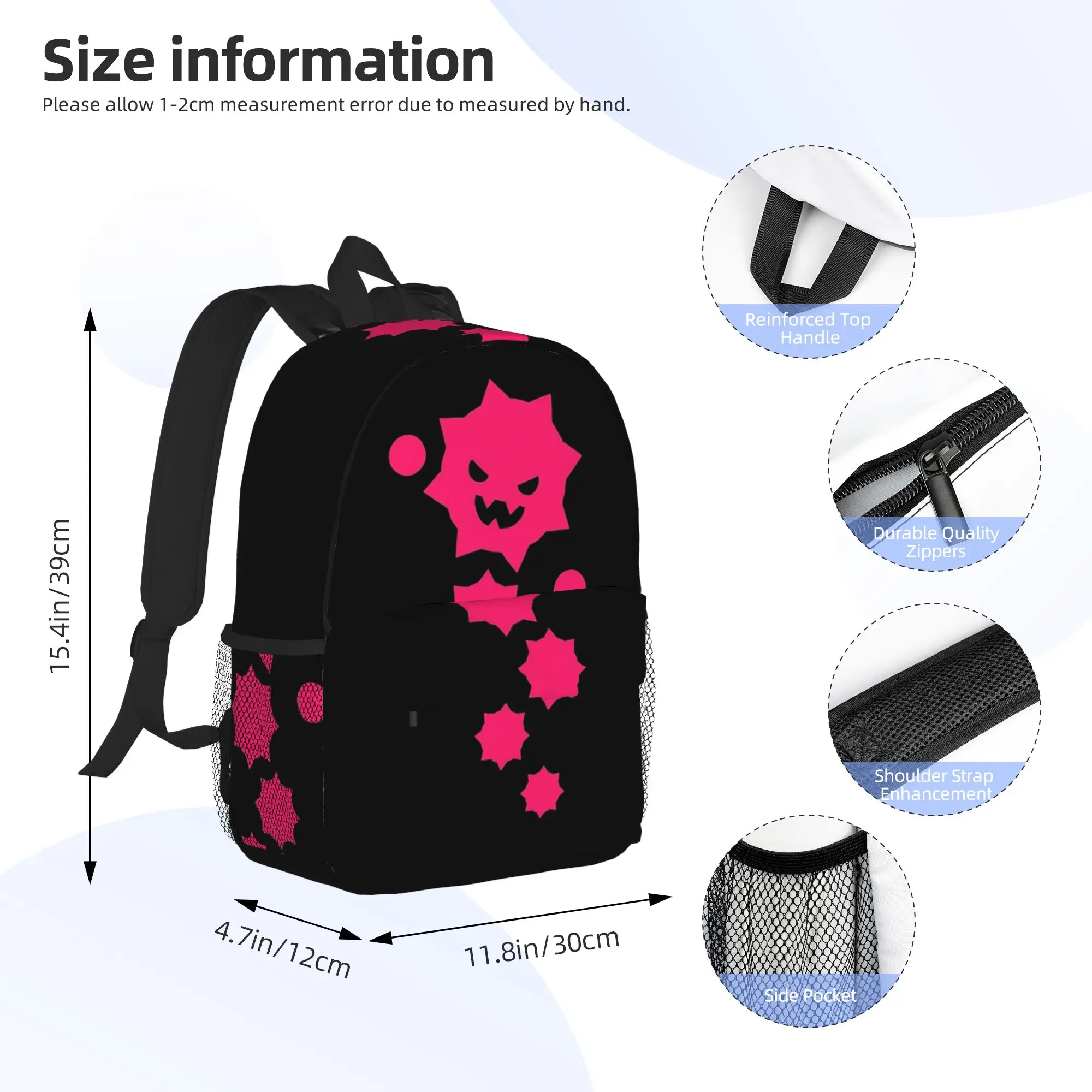 Just Shapes And Beats Blixer Lycanthropy JSAB Backpack Hot Sale Daypack Boys Girls BookBag Shoulder Bag for Men Women School Bag