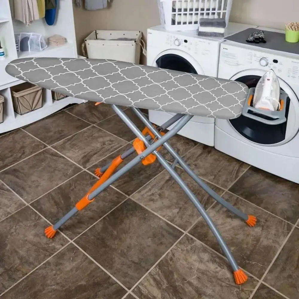 1Pcs Stain Resistant Ironing Board Cover With Elastic Edge Universal Iron Heat Shield Cloth Cover Thick Cotton Padding