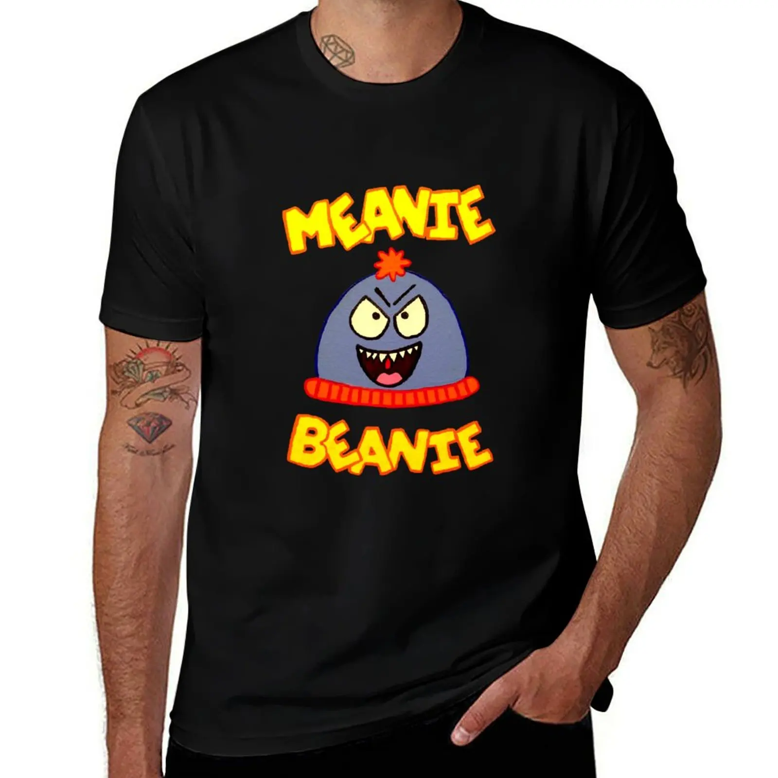 Meanie Beanie T-Shirt Casual Trendy Short Sleeve T-Shirt