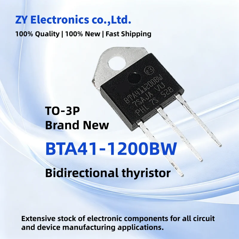 5-10-20PCS 100% New BTA41-1200BW BTA41 1200BW BTA411200BW TO-3P Bidirectional thyristor High-quality