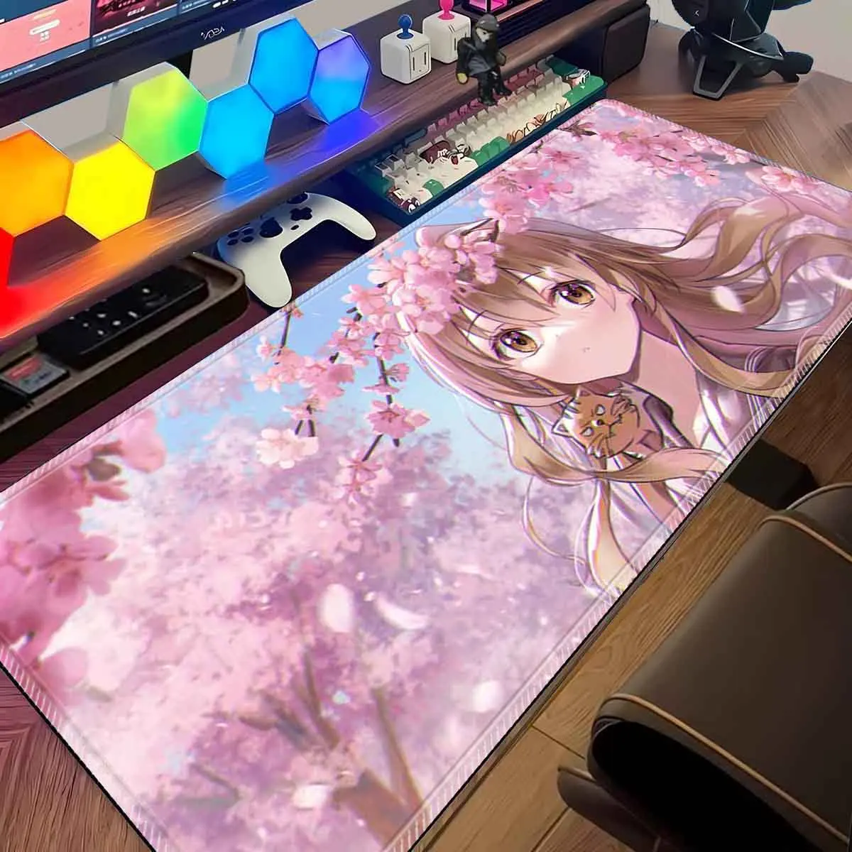 

Overwatched T_Toradora Коврик для мыши Сексуальный Тайга Айсака Большой коврик для мыши Аниме Waifus Нескользящий коврик для клавиатуры и ноутбука XXL