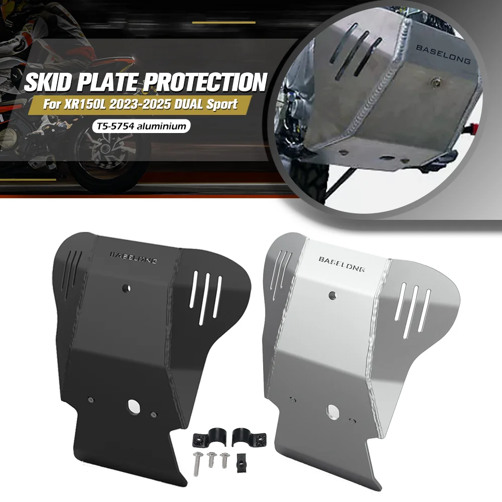 

FOR Honda XR150L 2023-2024-2025 DUAL Sport Motorcycle Accessories Engine Protection Cover Chassis Under Guard Skid Plate XR 150L