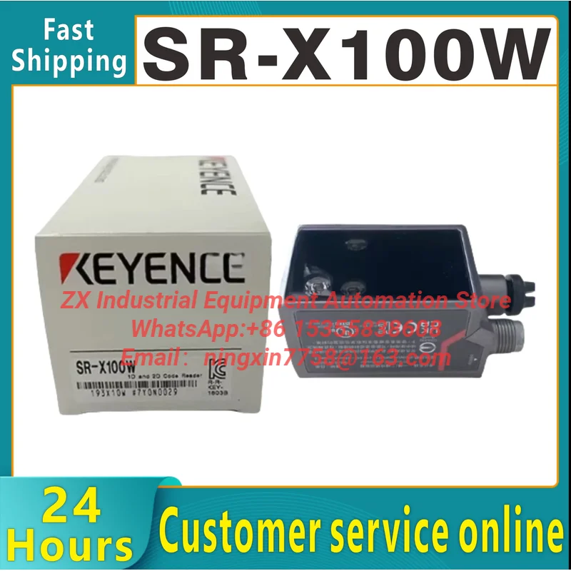 Original Keyence SR-X100W laser sensing photoelectric switch ultra small intelligent barcode automatic scanning SR-100W SR-X100