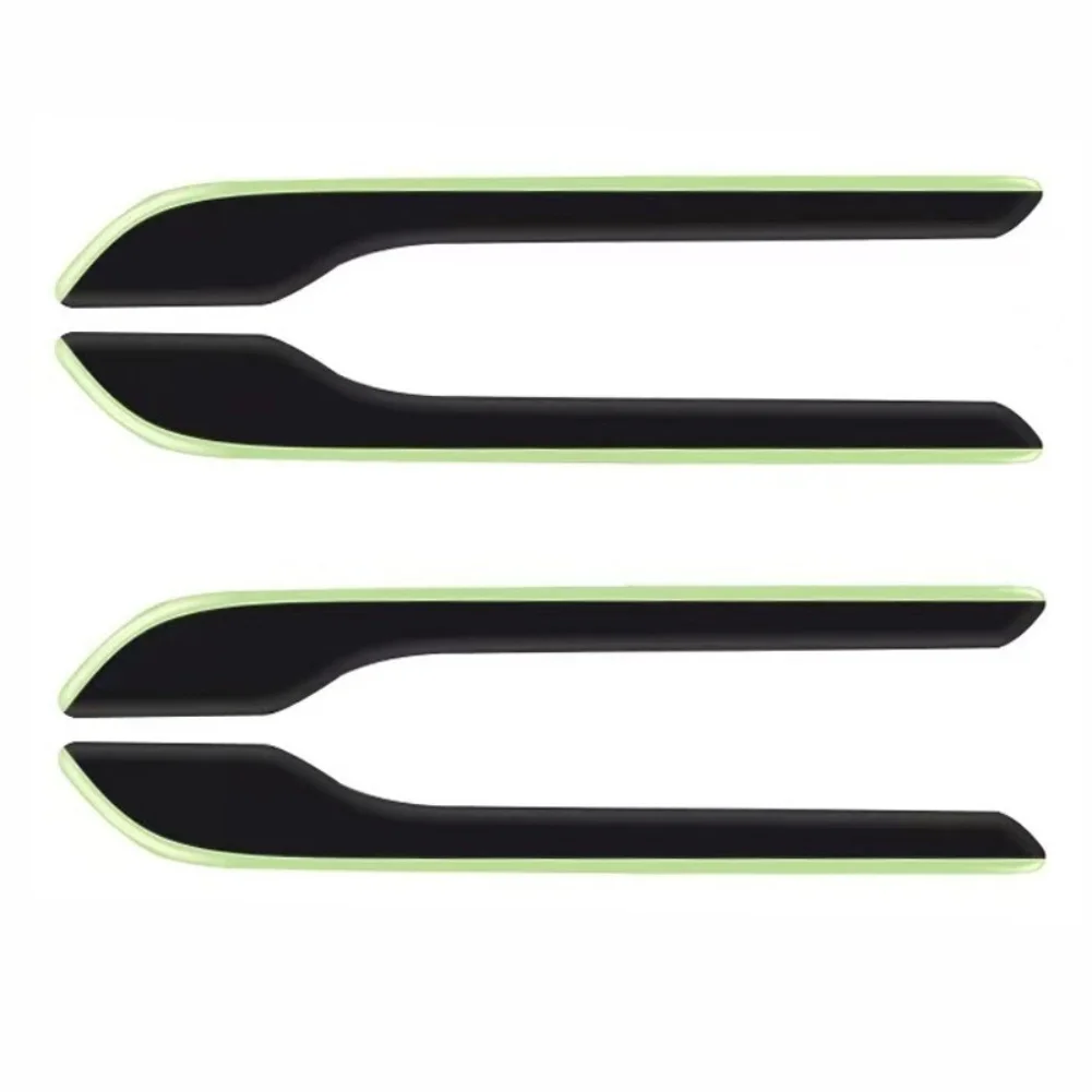 Car Door Garnish Model 3 Stickers Car Customization Quick To Install Easy Installation Personalized Style Fits Door Handles