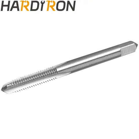 Hardiron M5X1 기계 스레드 탭 오른손, HSS M5 x 1.0 스트레이트 플루트 탭