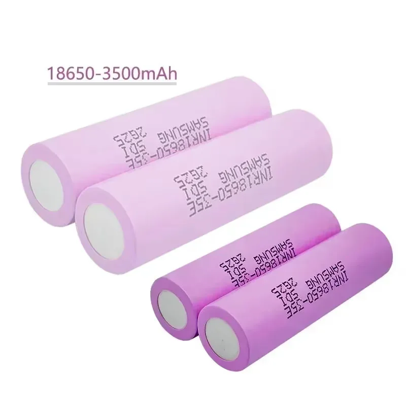 2024 New Voor For Samsung 18650 3500Mah 20A Ontlading INR18650 35E 1-100PCS 3.7V Chargeable Li-Ion Oplaadbare Battery