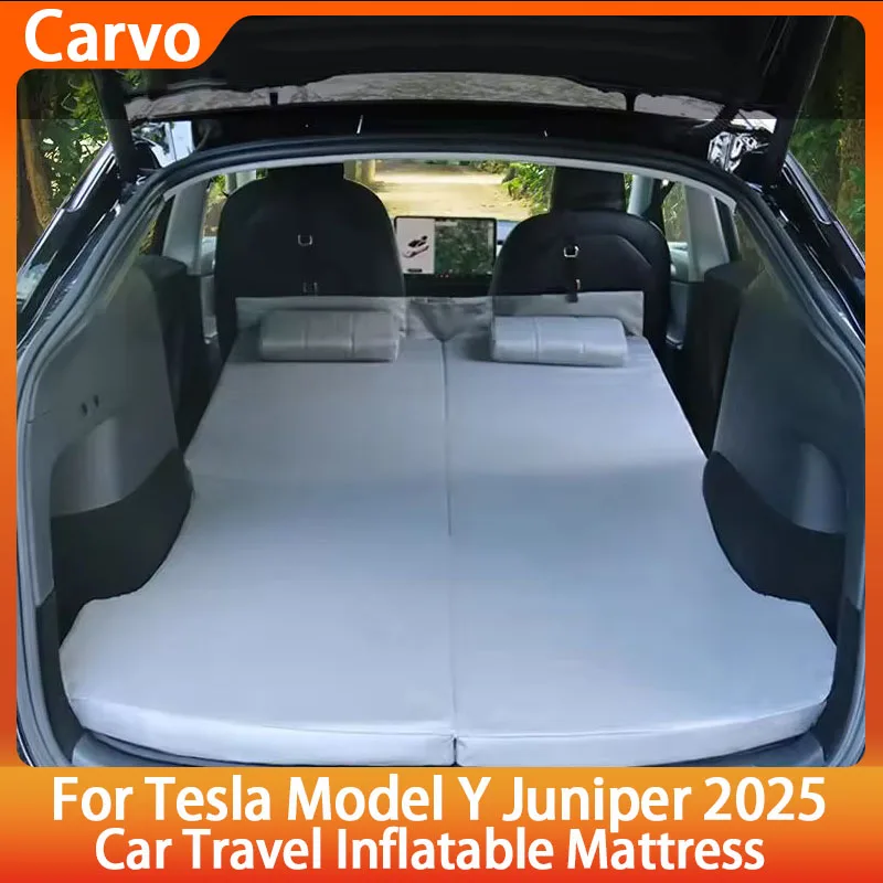 For Tesla ModelY Juniper2025 Camping Mattress Foldable Memory Foam Travel Sleeping Mattress Storage Portable In Car sleeping pad