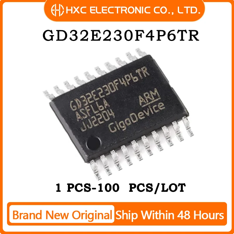 5PCS/10PCS/50PCS/100PCS GD32E230F4P6 GD32E230F4P6TR TSSOP-20 100% New Original IC Chip