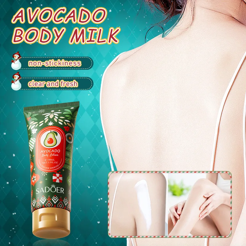 

Увлажняющий лосьон для тела с авокадо - осенне-зимний питательный крем для тела